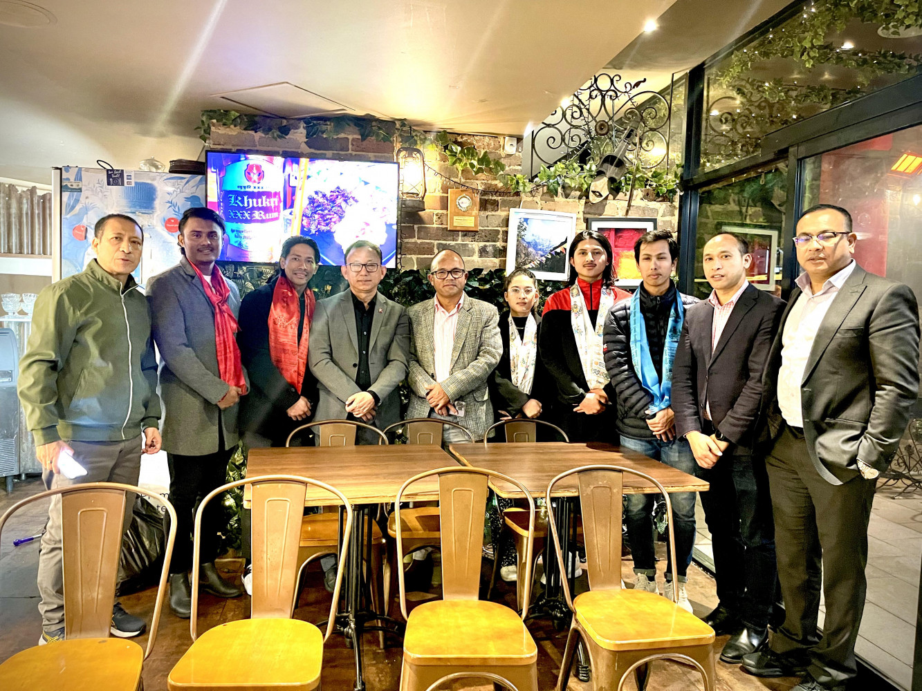 नेपाली राष्ट्रिय खेलाडीहरु एनआरएन अष्ट्रेलियाद्वारा सम्मानित