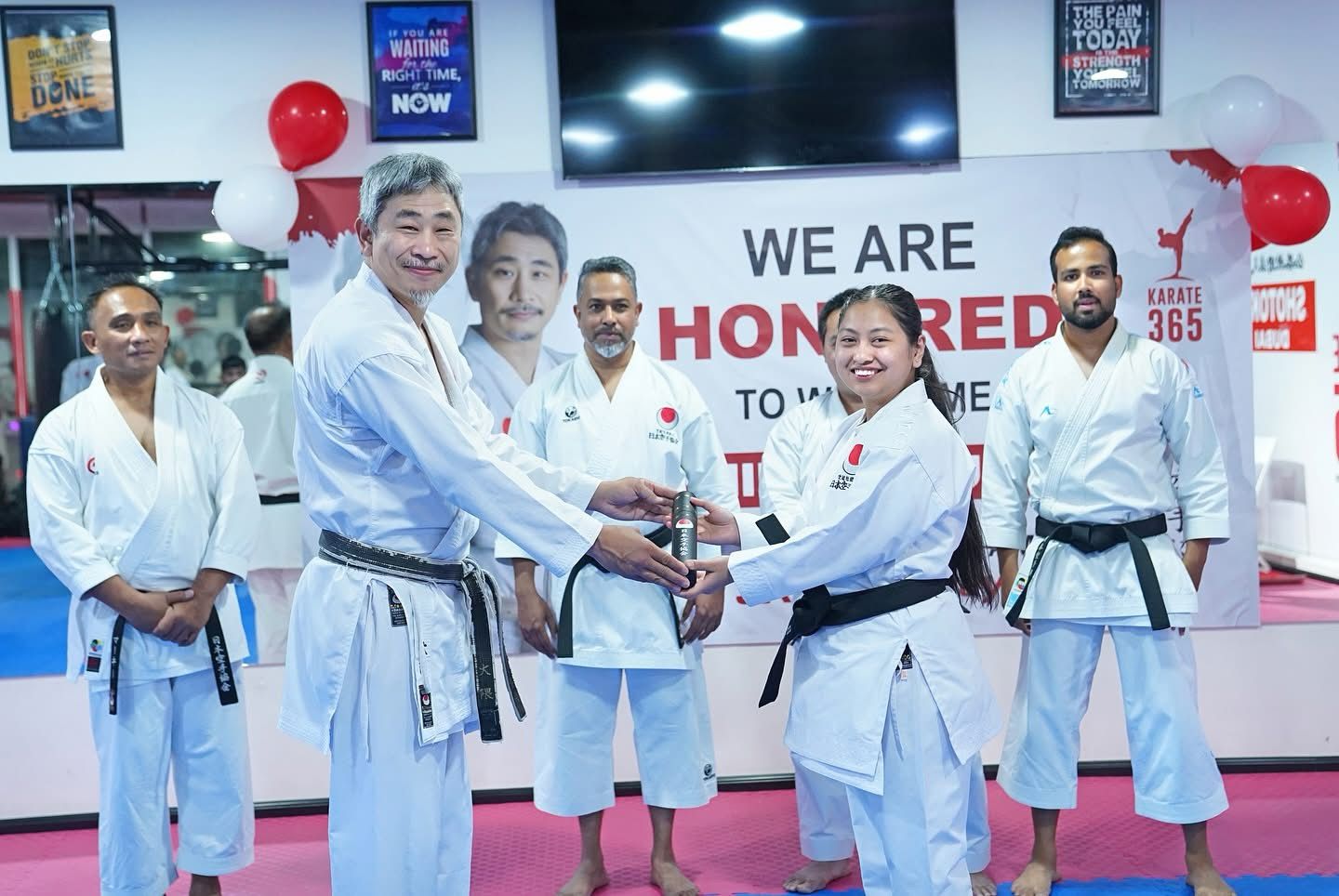 करातेकी सोनी राईलाई दुबईमा जेकेए सोतोकान करातेको तेस्रो डानको उपाधी